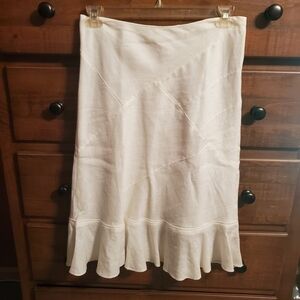Charter Club Patterned Skirt. Size Petite Medium